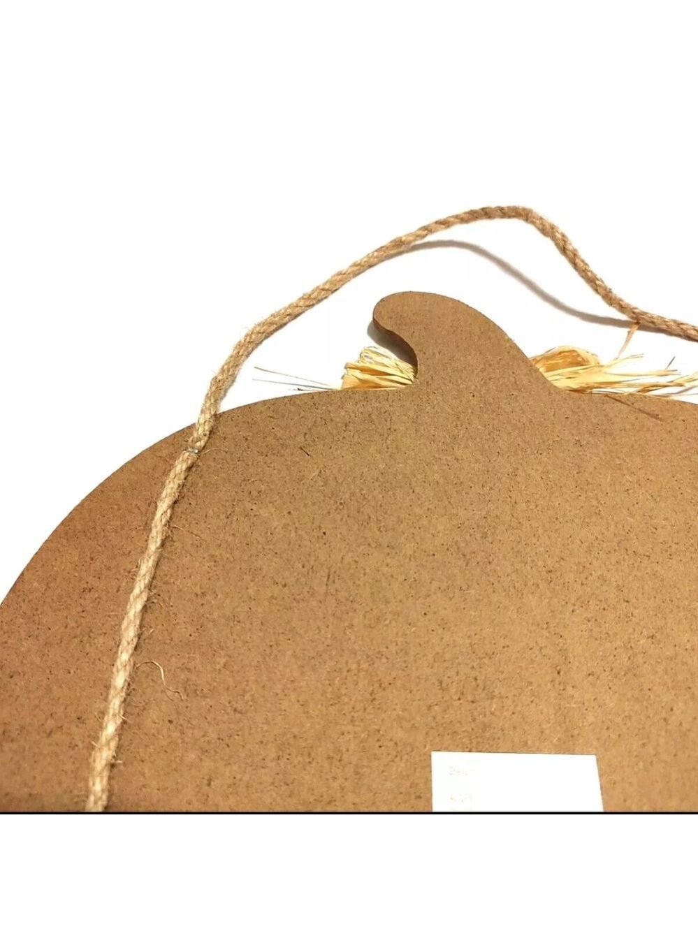 Decorative Mustard Yellow Pumpkin Wall Hanging - Hello Pumpkin - Picture 8 of 11